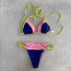 VICTORIA SECRET TRI COLOR BIKINI